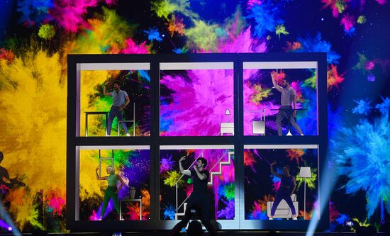 Israel Eurovision Rehearsal