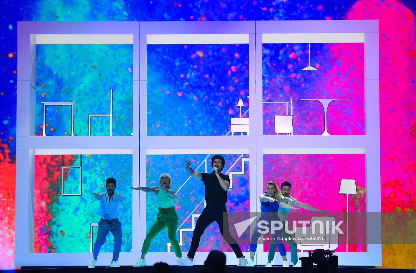 Israel Eurovision Rehearsal