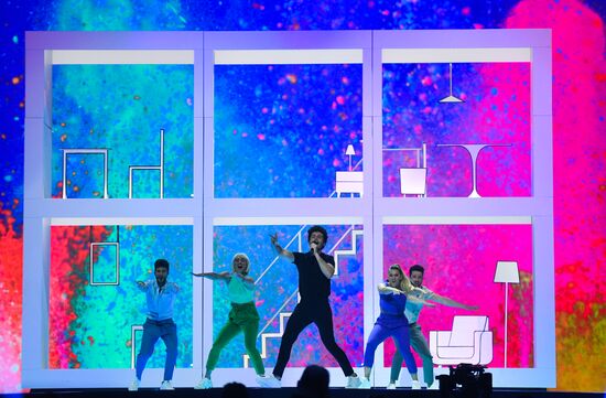 Israel Eurovision Rehearsal