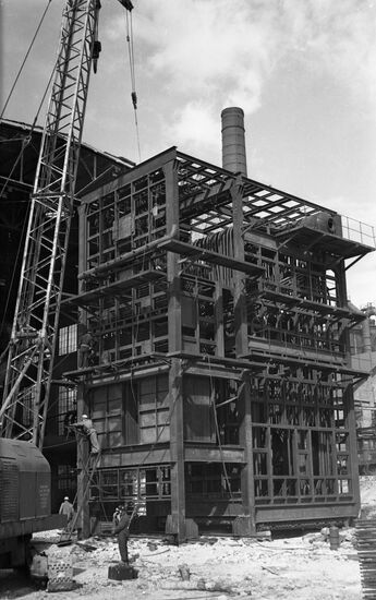 Building new capacities at Tashkent State District Power Plant