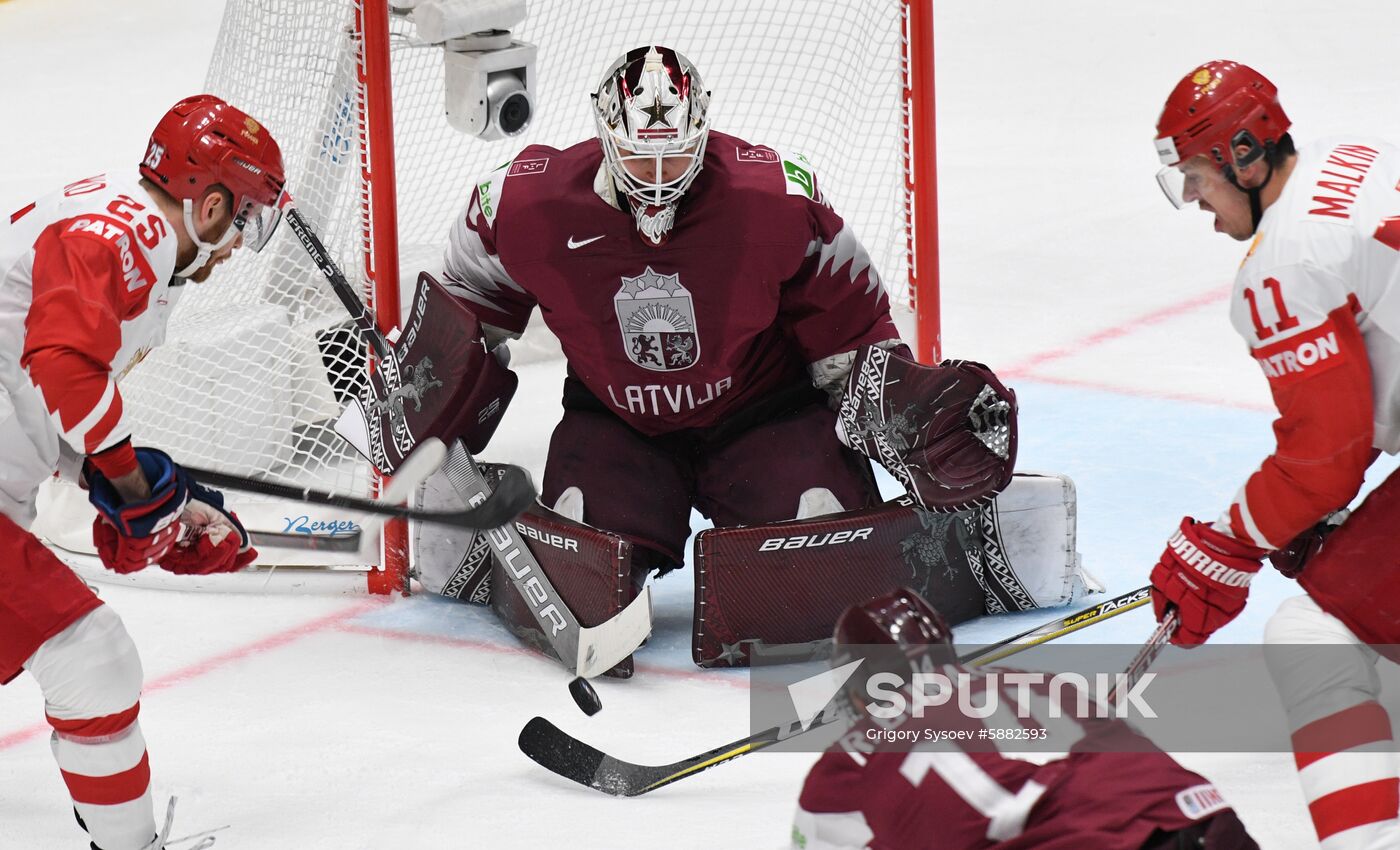 Slovakia Ice Hockey World Championship Latvia - Russia