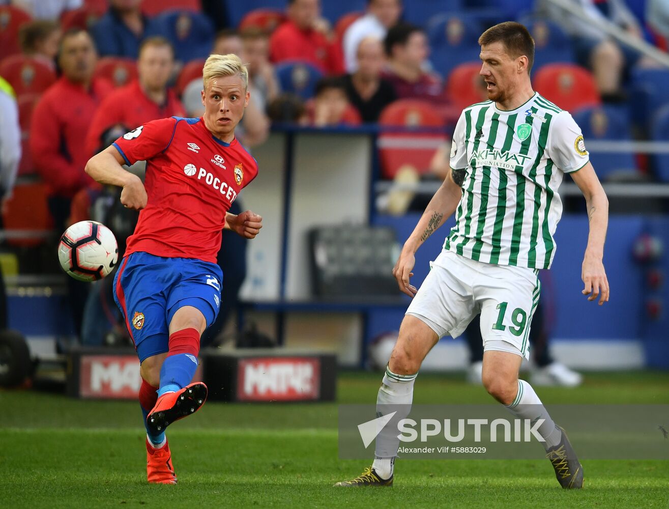 Russia Soccer Premier-League CSKA-Akhmat