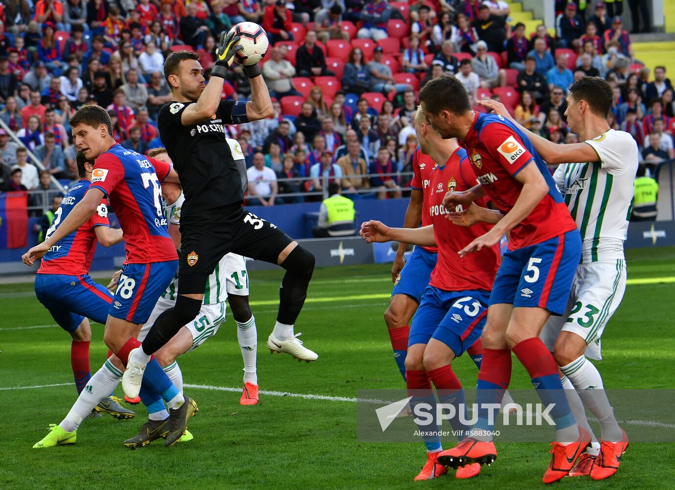 Russia Soccer Premier-League CSKA-Akhmat