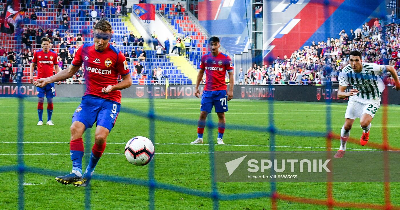 Russia Soccer Premier-League CSKA-Akhmat