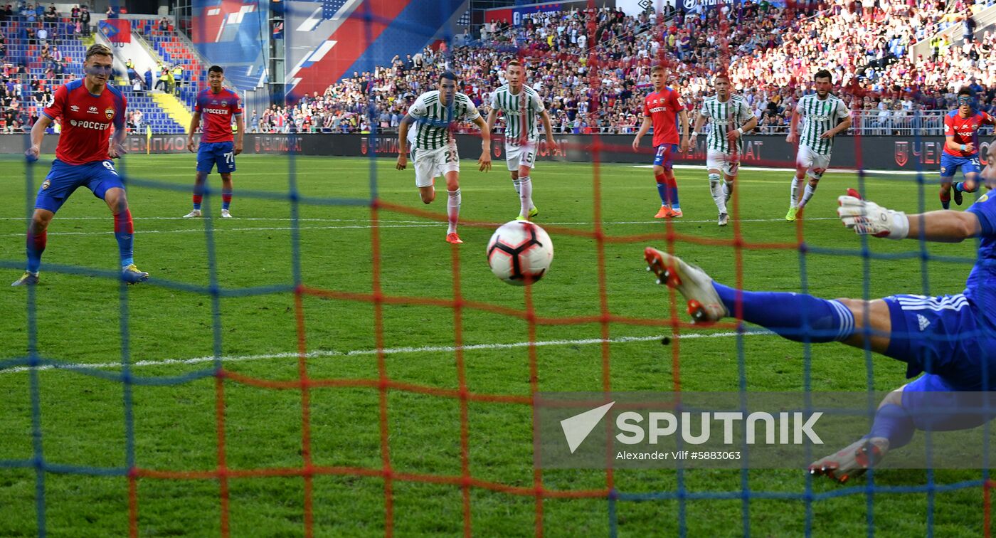 Russia Soccer Premier-League CSKA-Akhmat