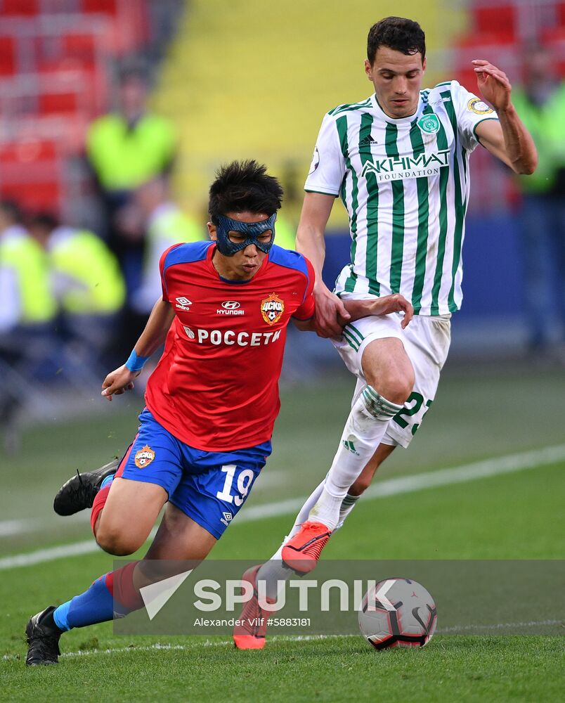 Russia Soccer Premier-League CSKA-Akhmat