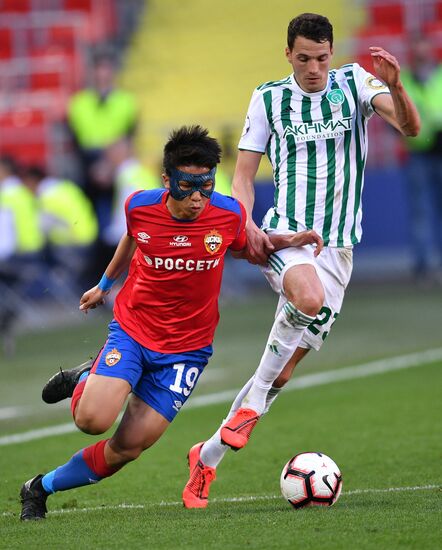 Russia Soccer Premier-League CSKA-Akhmat
