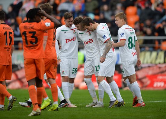 Russia Soccer Premier-League Ural - Lokomotiv