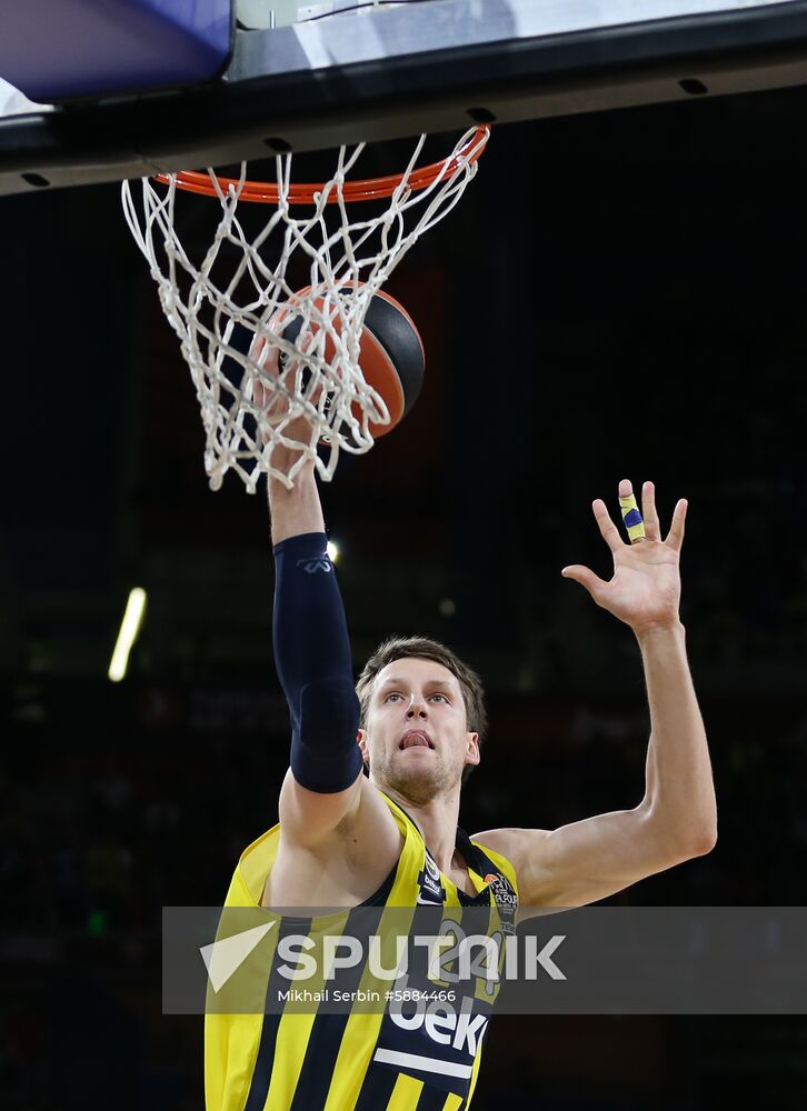 Spain Basketball Euroleague Final Four Fenerbahce - Real