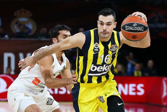 Spain Basketball Euroleague Final Four Fenerbahce - Real