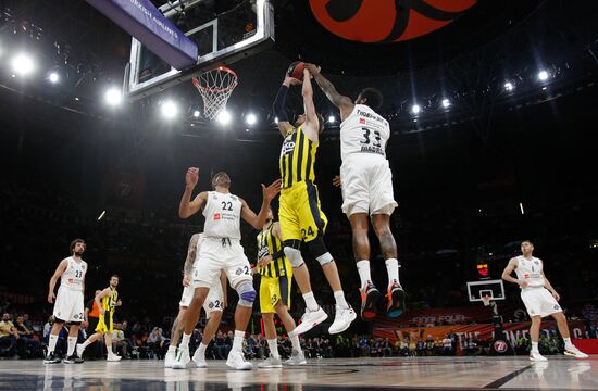 Spain Basketball Euroleague Final Four Fenerbahce - Real