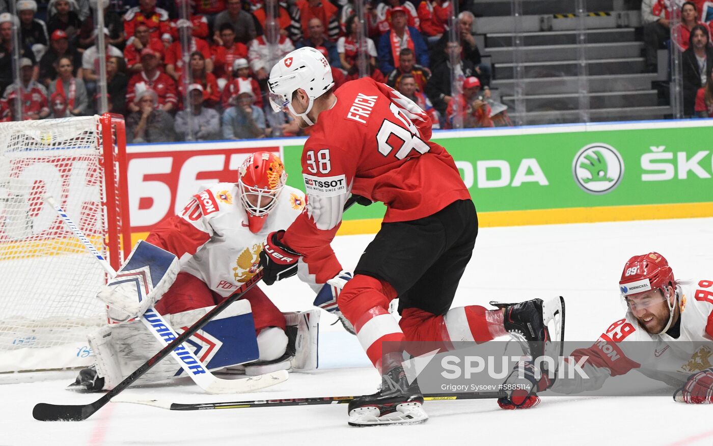 Slovakia Ice Hockey World Championship Switzerland - Russia