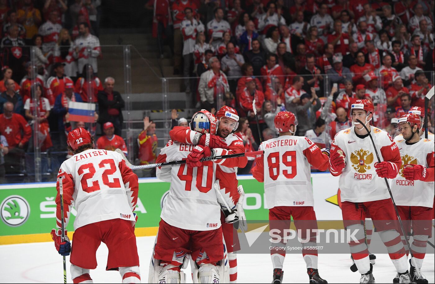 Slovakia Ice Hockey World Championship Switzerland - Russia