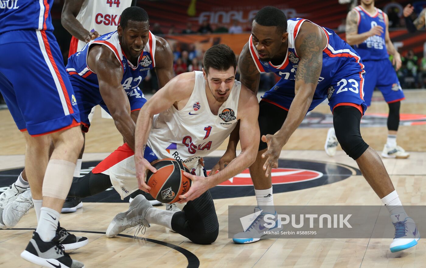 Spain Basketball Euroleague Final Four Anadolu - CSKA