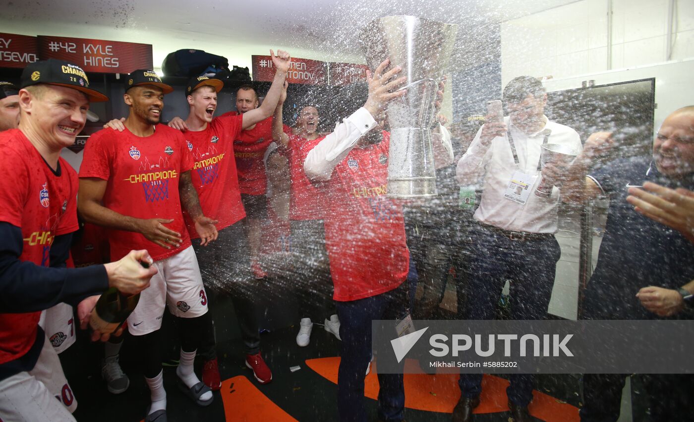 Spain Basketball Euroleague Final Four Anadolu - CSKA