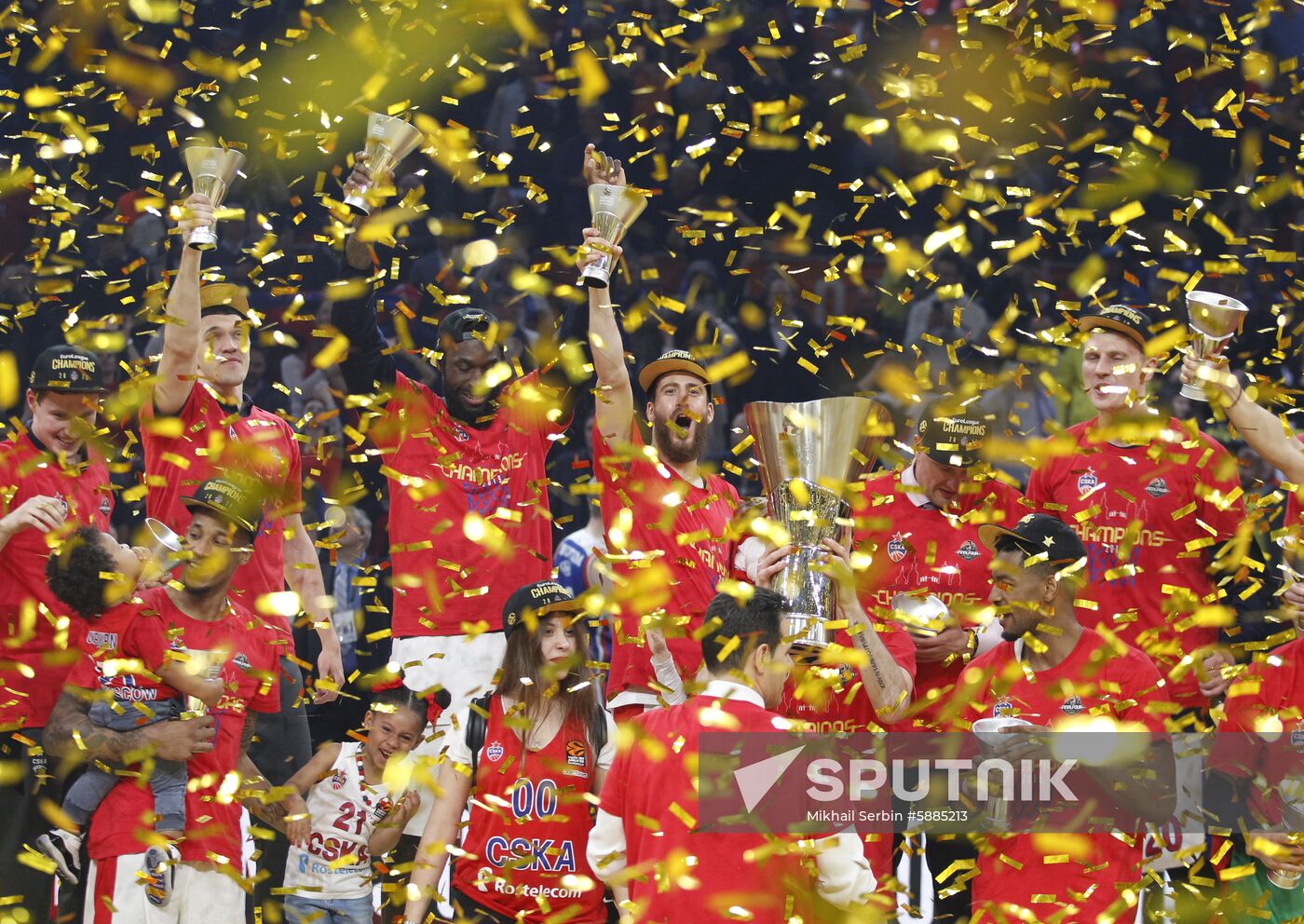 Spain Basketball Euroleague Final Four Anadolu - CSKA