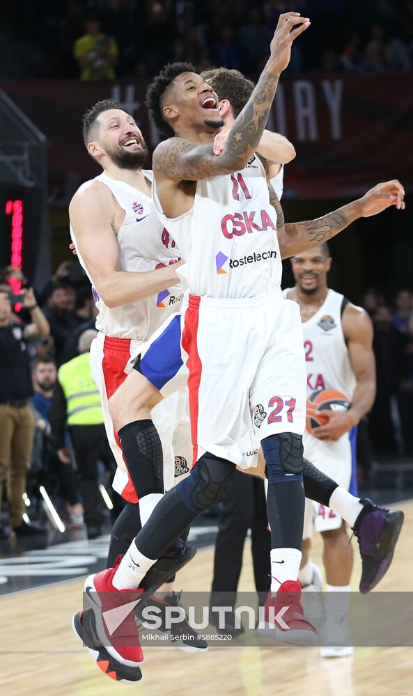 Spain Basketball Euroleague Final Four Anadolu - CSKA