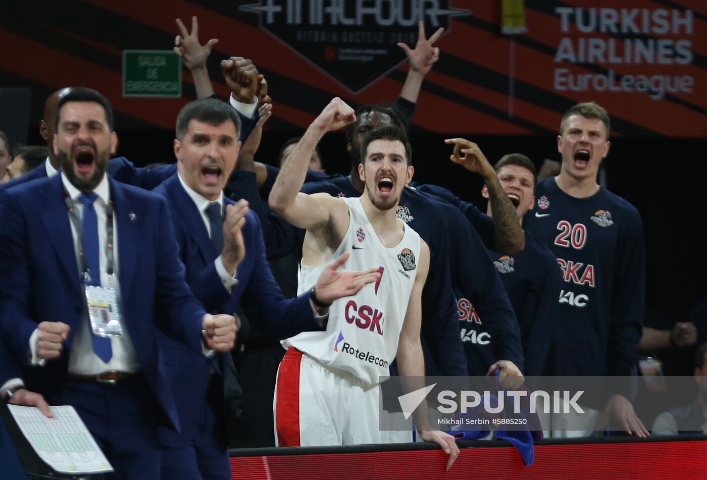 Spain Basketball Euroleague Final Four Anadolu - CSKA