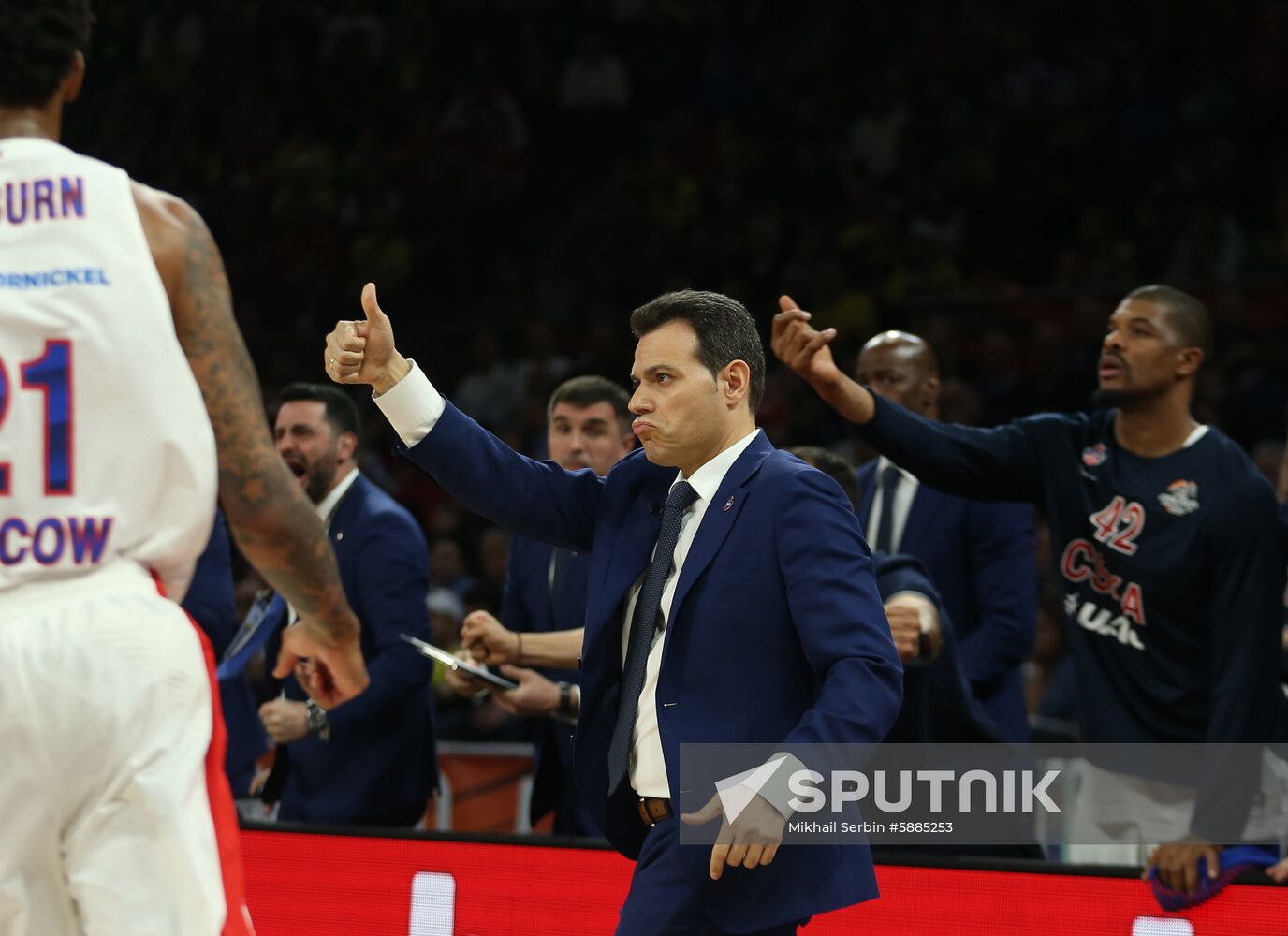 Spain Basketball Euroleague Final Four Anadolu - CSKA