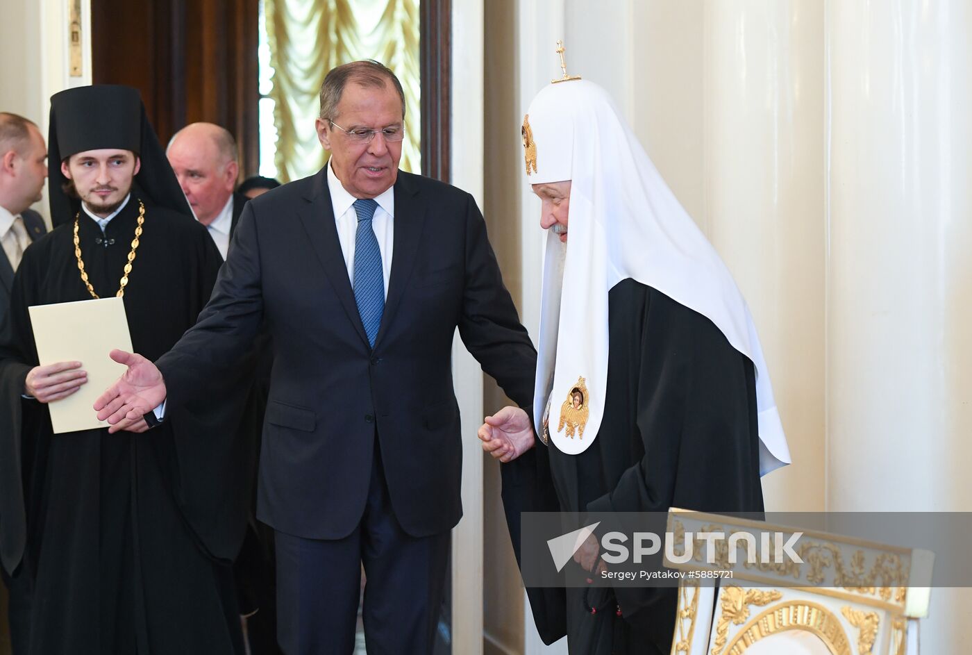 Russia Lavrov Patriarch Kirill
