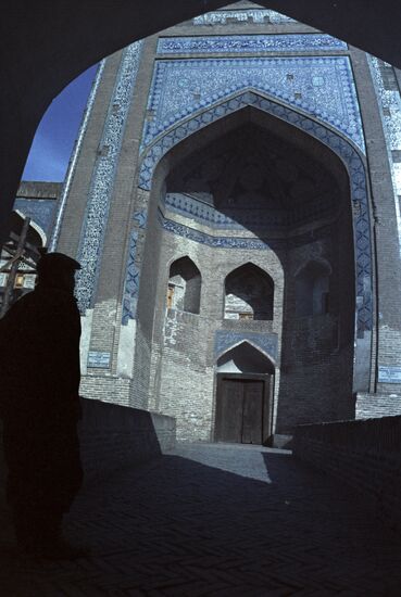 Portal at Madrasah Allakuli-Khan in Khiva