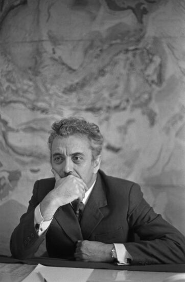 Soviet geologist Farman Kurban ogly Salmanov