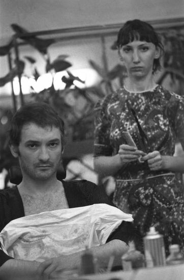 Principal dancer of Bolshoi Theater of USSR Mikhail Lavrovsky