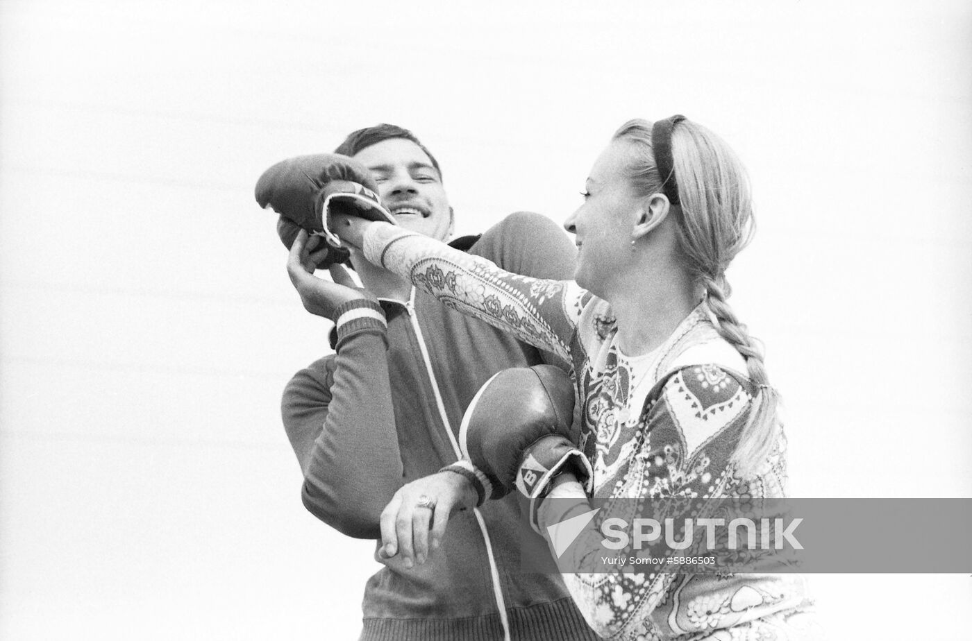 Soviet boxer Vyacheslav Lemeshev