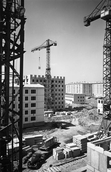 Residential construction in Soviet Union