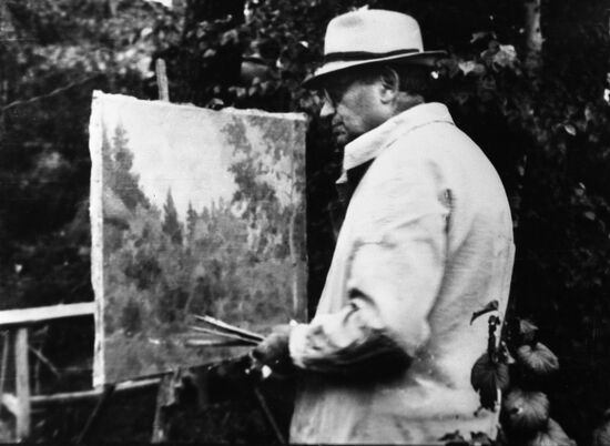 Russian and Soviet artist Robert Falk
