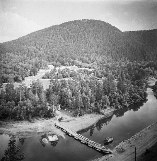 Young Pioneers' camp near Sverdlovsk