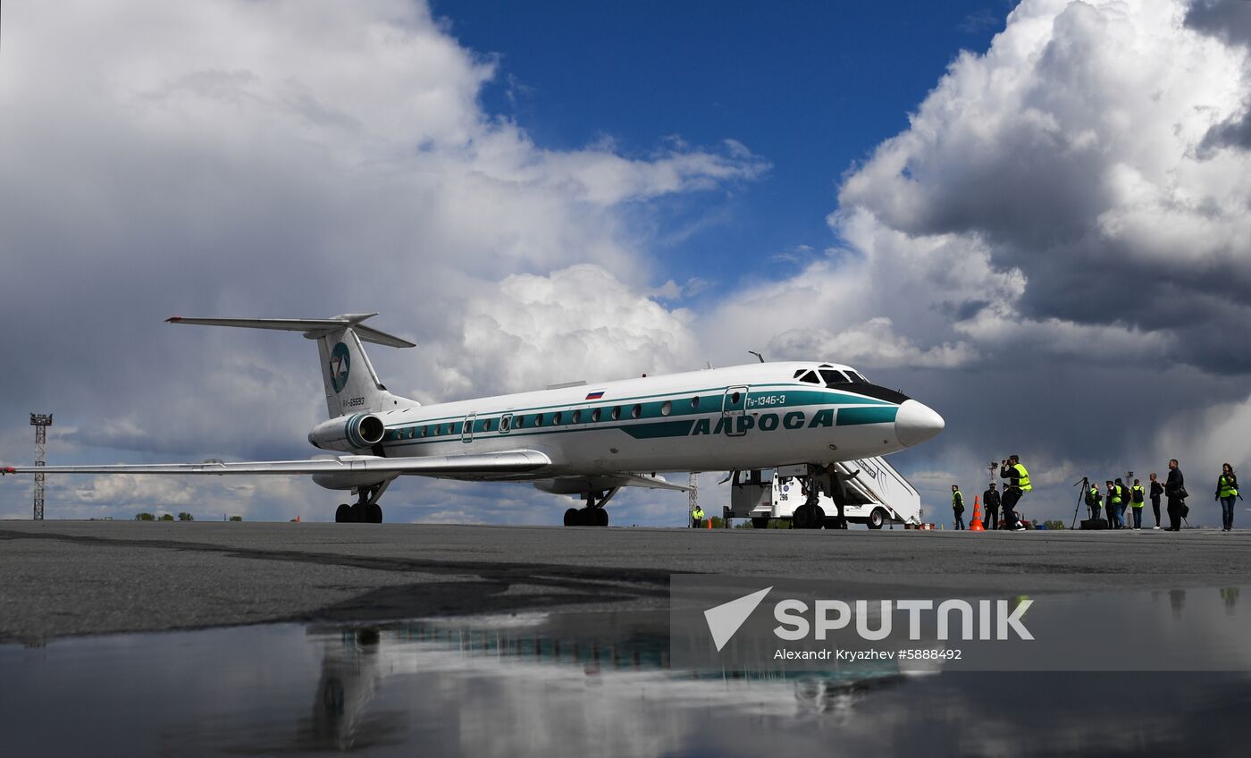 Russia Tu-134 Final Flight