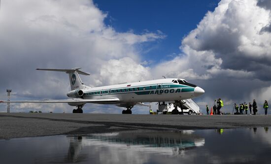 Russia Tu-134 Final Flight
