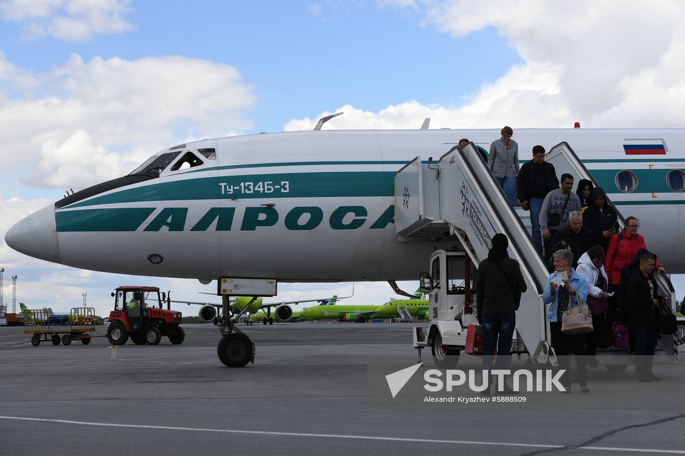 Russia Tu-134 Final Flight