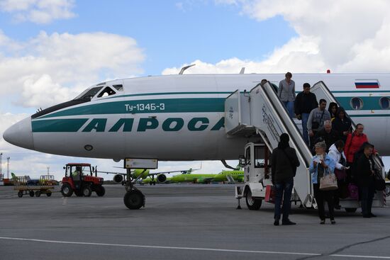 Russia Tu-134 Final Flight