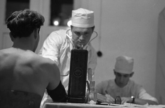 Country doctor Gennady Lukanev