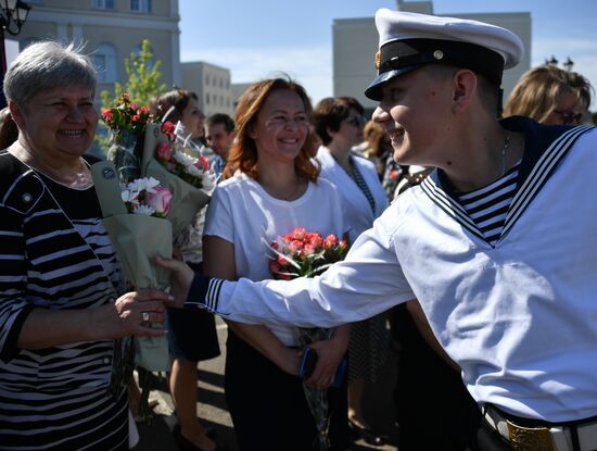 Russia Cadets Last Bell