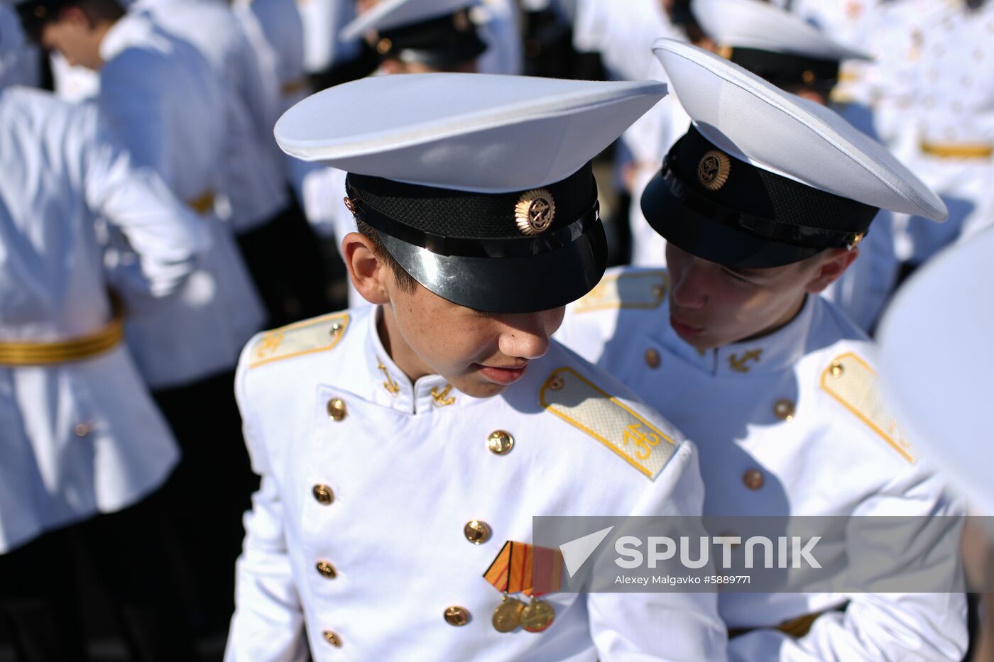 Russia Cadets Last Bell
