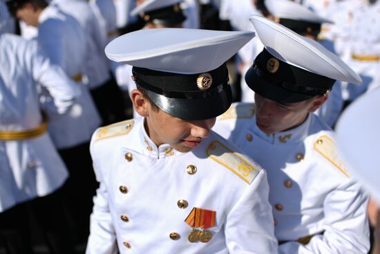 Russia Cadets Last Bell