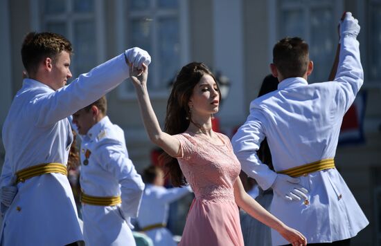 Russia Cadets Last Bell
