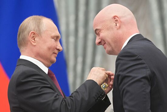 Russia Putin Awards 