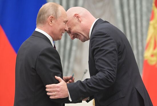 Russia Putin Awards 