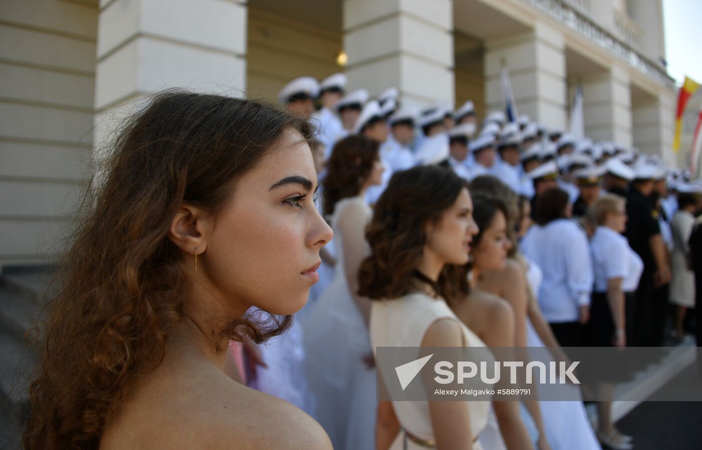 Russia Cadets Last Bell