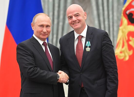 Russia Putin Awards 