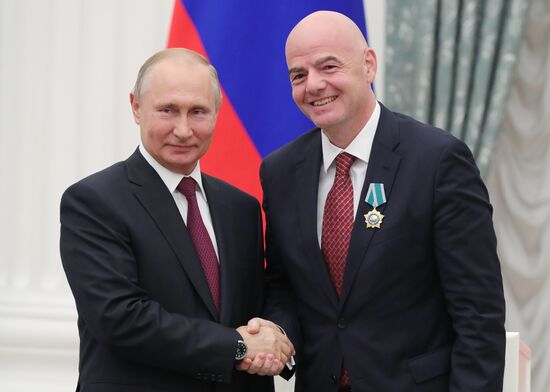 Russia Putin Awards 