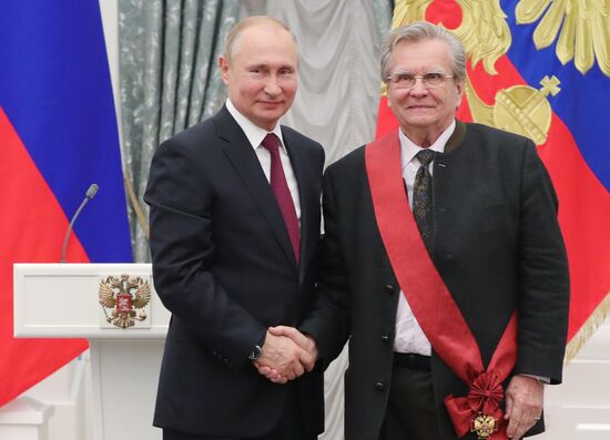 Russia Putin Awards 