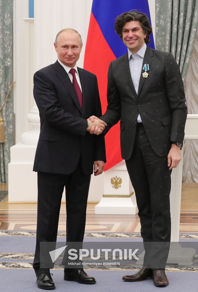 Russia Putin Awards 