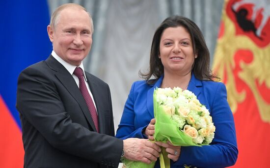 Russia Putin Awards 