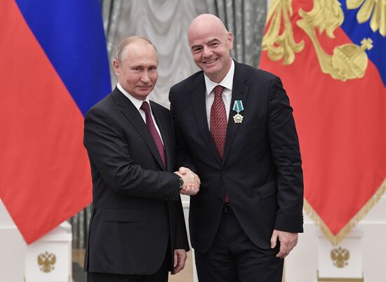 Russia Putin Awards 