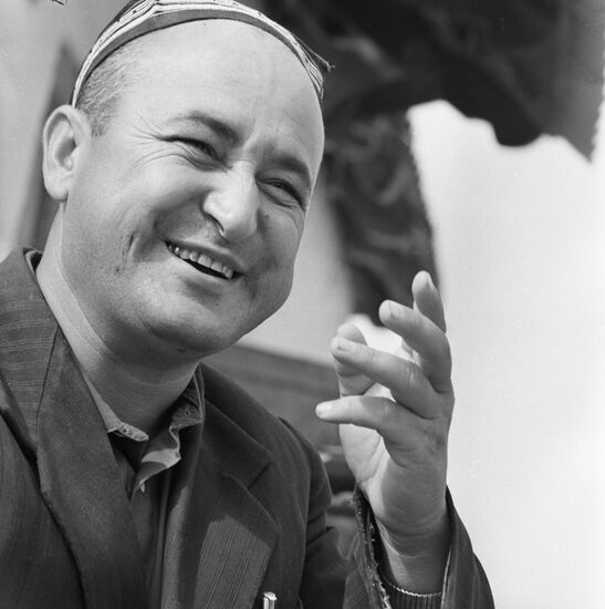 Chairman of Tajik Pravda collective farm